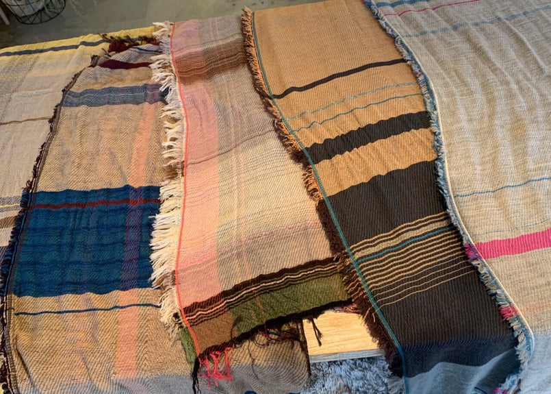 tamaki niime roots shawl SMALL | RINFA