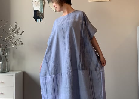 tamaki niime (タマキニイメ）の新作　ポワンピ