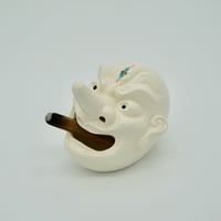 九九谷　天狗　香木スタンド置物