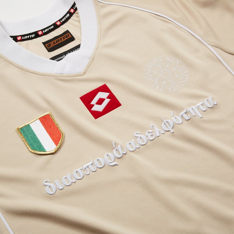 Diaspora Skateboards Lotto Scudetto Shirt (Beig