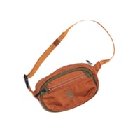 HELLRAZOR LOGO EMB POUCH RUST/ARMY GREEN