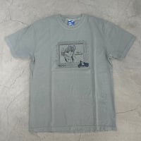 BLEACH USA WASHED TEE (SAGE GREEN)