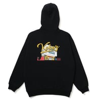 KEBOZ × MOBILE SPOT EXCLUSIVE SWEAT HOODIE BLACK