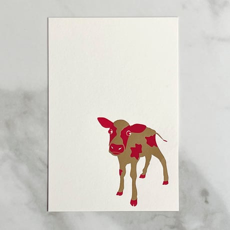 《丑》「つぶらウシ」
