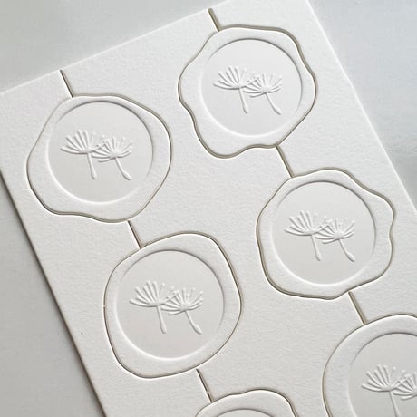 《STAMPAPER》タンポポの綿毛