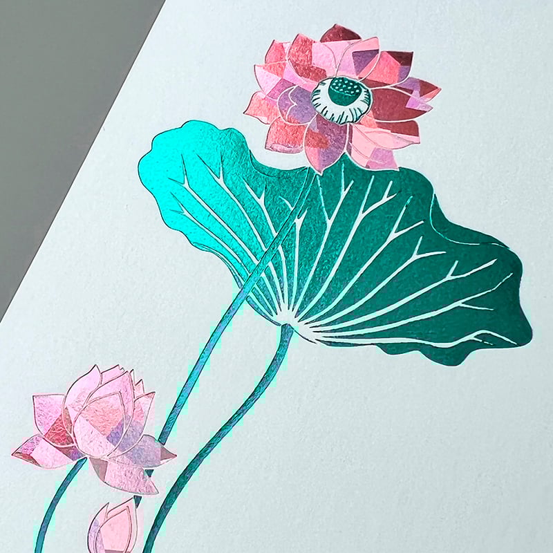 蓮華 レンゲ（白） | WAKO cards ワコウカードストア