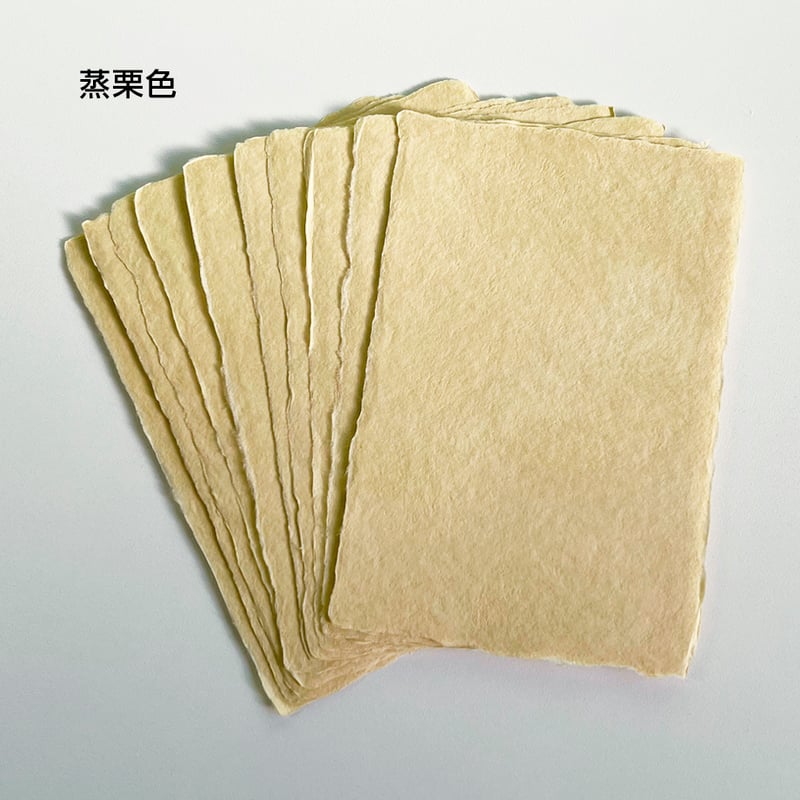 専用、越前和紙　ハガキ 手漉き】越前和紙はがき（各色10枚） | WAKO cards ワコウカードストア