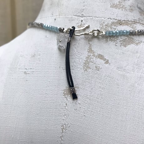 Romanglassbeads×Venetian  Beads Necklace (4wrapBracelet)