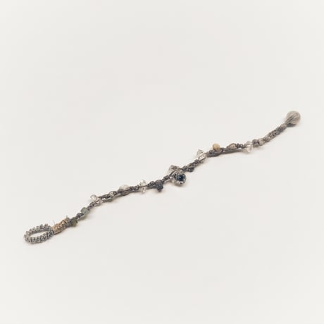 Herkimequartz 、romanglassbeads   bracelet