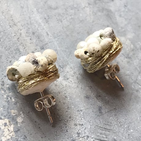 romanglassbeads /Pierced Earrings