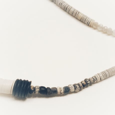 African Recordbeads&roman beads necklace
