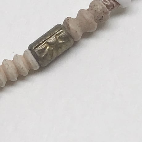 Oldbeads Necklace(5wrap Breceelet)/Romanglassbeads、Terracottabeads