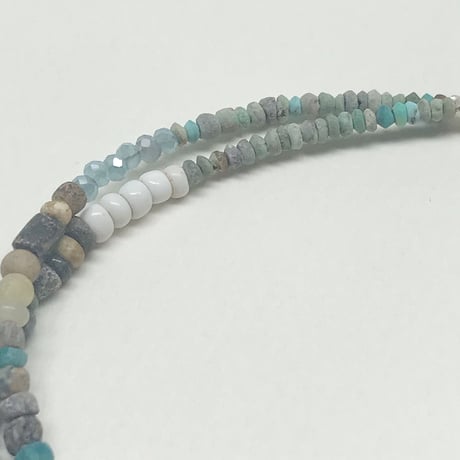 Romanglassbeads×Turquoise×Venetianglassbeads   Bracelet
