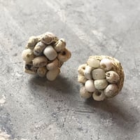 romanglassbeads /Pierced Earrings