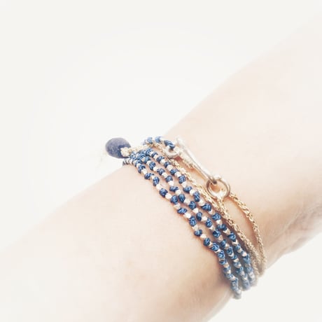 Karensilvebeads   Necklace(5wrapBracelets )