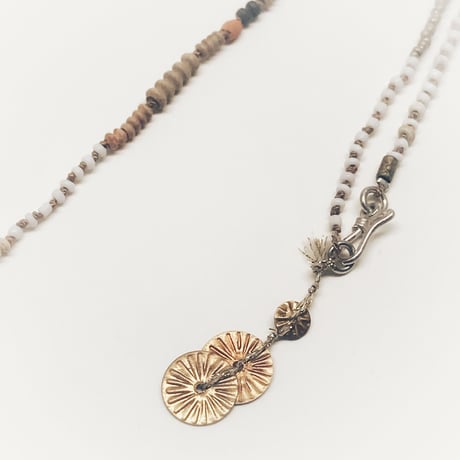 Oldbeads Necklace(5wrap Breceelet)/Romanglassbeads、Terracottabeads