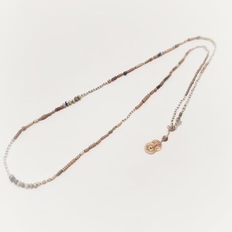 Oldbeads Necklace(5wrap Breceelet)/Romanglassbeads、Terracottabeads