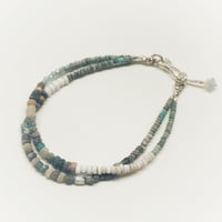 Romanglassbeads×Turquoise×Venetianglassbeads   Bracelet