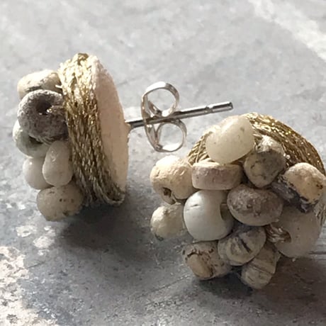 romanglassbeads /Pierced Earrings