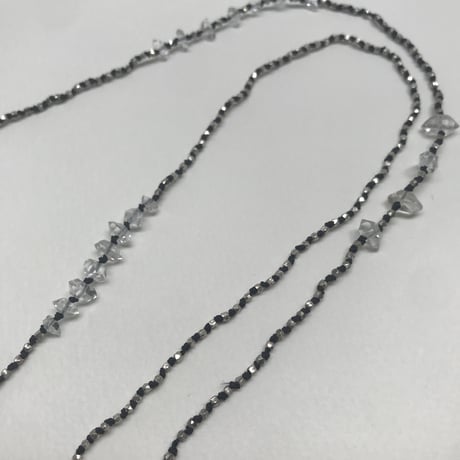 Necklace (5wrapbracelets)    Karensilverbeads, Herkimerquuartz