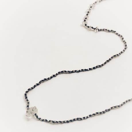 Necklace (5wrapbracelets)    Karensilverbeads, Herkimerquuartz