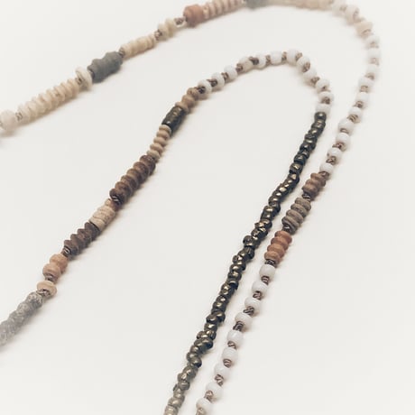 Oldbeads Necklace(5wrap Breceelet)/Romanglassbeads、Terracottabeads
