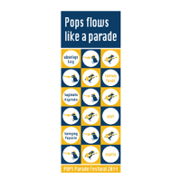 POPS Parade Festival 2014 てぬぐい