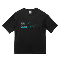 POPS Parade vol.40 ネオアコースティックナイト Tシャツ（ビッグシルエットタイプ）