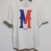 miobell × grenfelle コラボレーションＴシャツ「Ｍティー」ライトベージュ（POPS Parade 10th 記念）