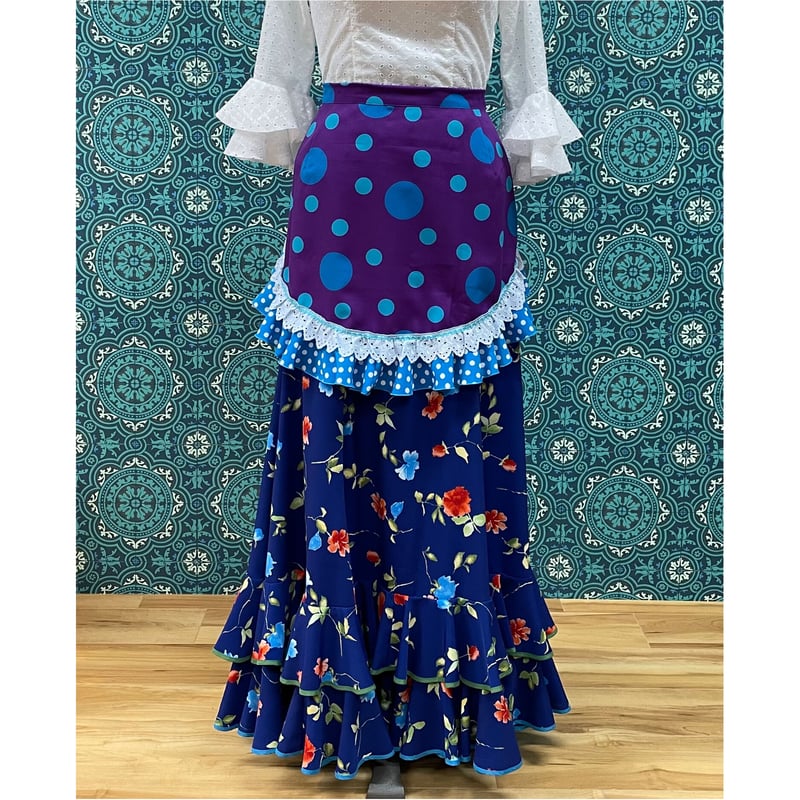 【美品フラメンコ衣装】AtelierPrima アトリエプリマ エプロンボウタイ 美品フラメンコ衣装】AtelierPrima アトリエプリマ エプロン