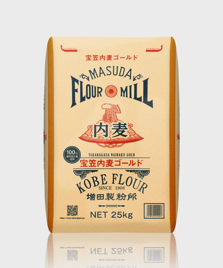 宝笠内麦ゴールド25kg | 増田製粉所Webストア