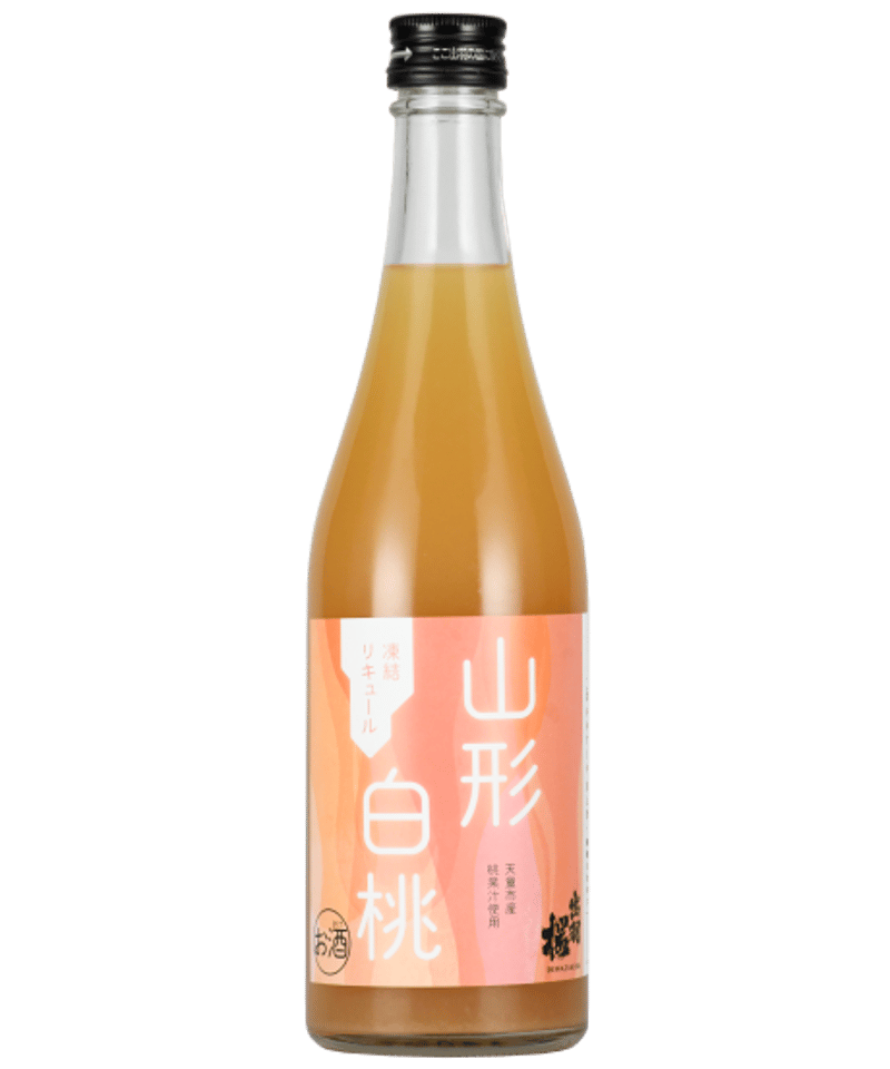 凍眠リキュール 山形白桃 | 出羽桜オンラインストア
