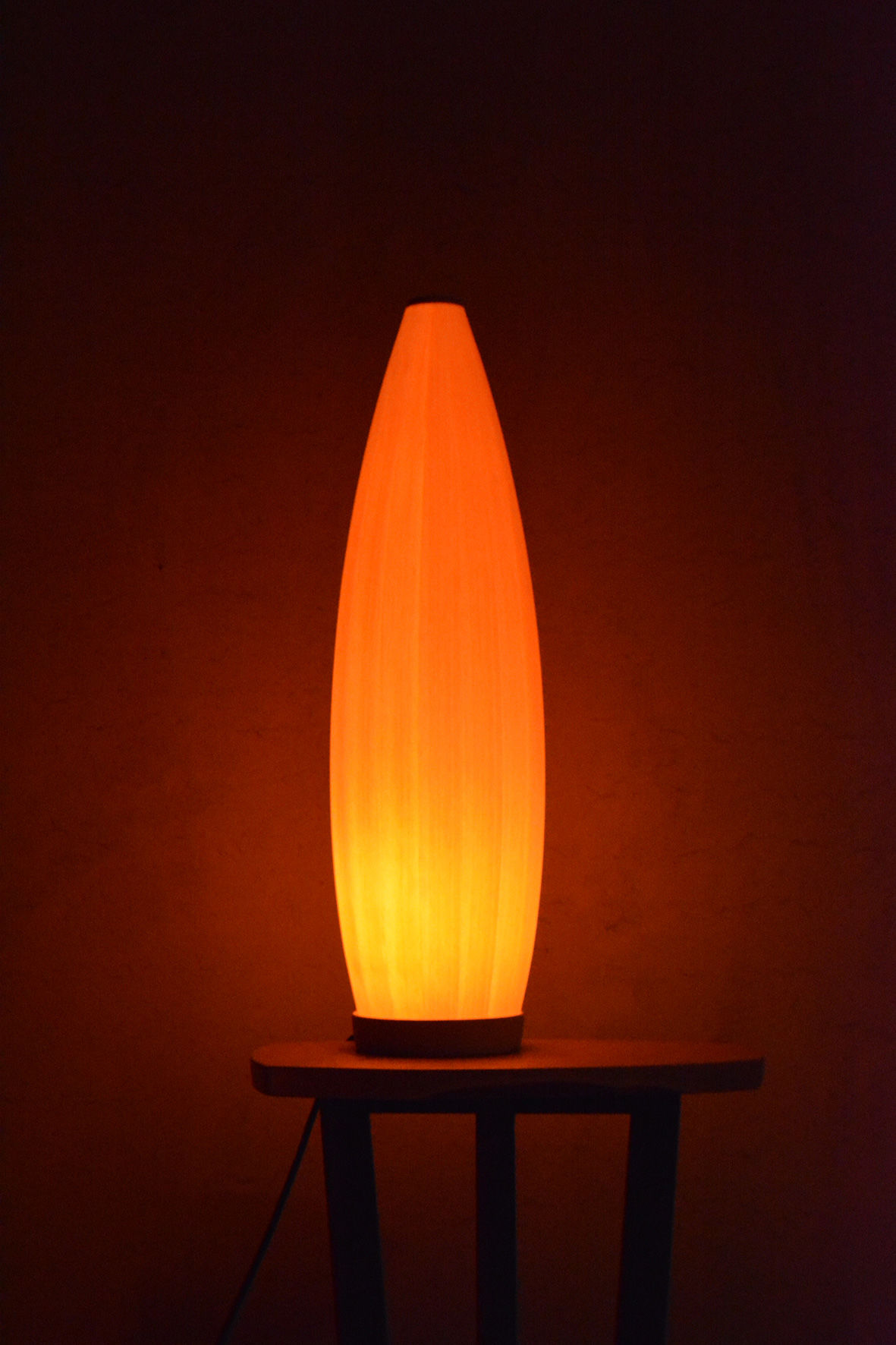 雪ガラス　フロアライト　【うどのつぼみ】 雪ガラス フロアライト 【うどのつぼみ】 雪ガラス フロアライト 【う