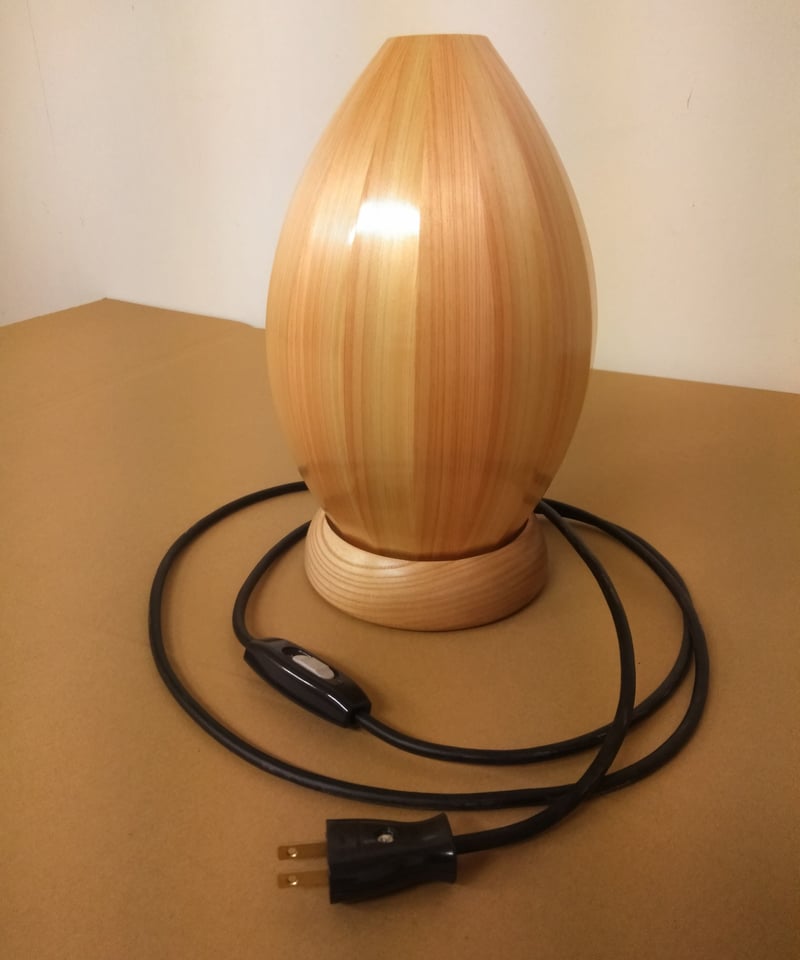 ひのきの灯り rakkyou | 木工房 大噴火