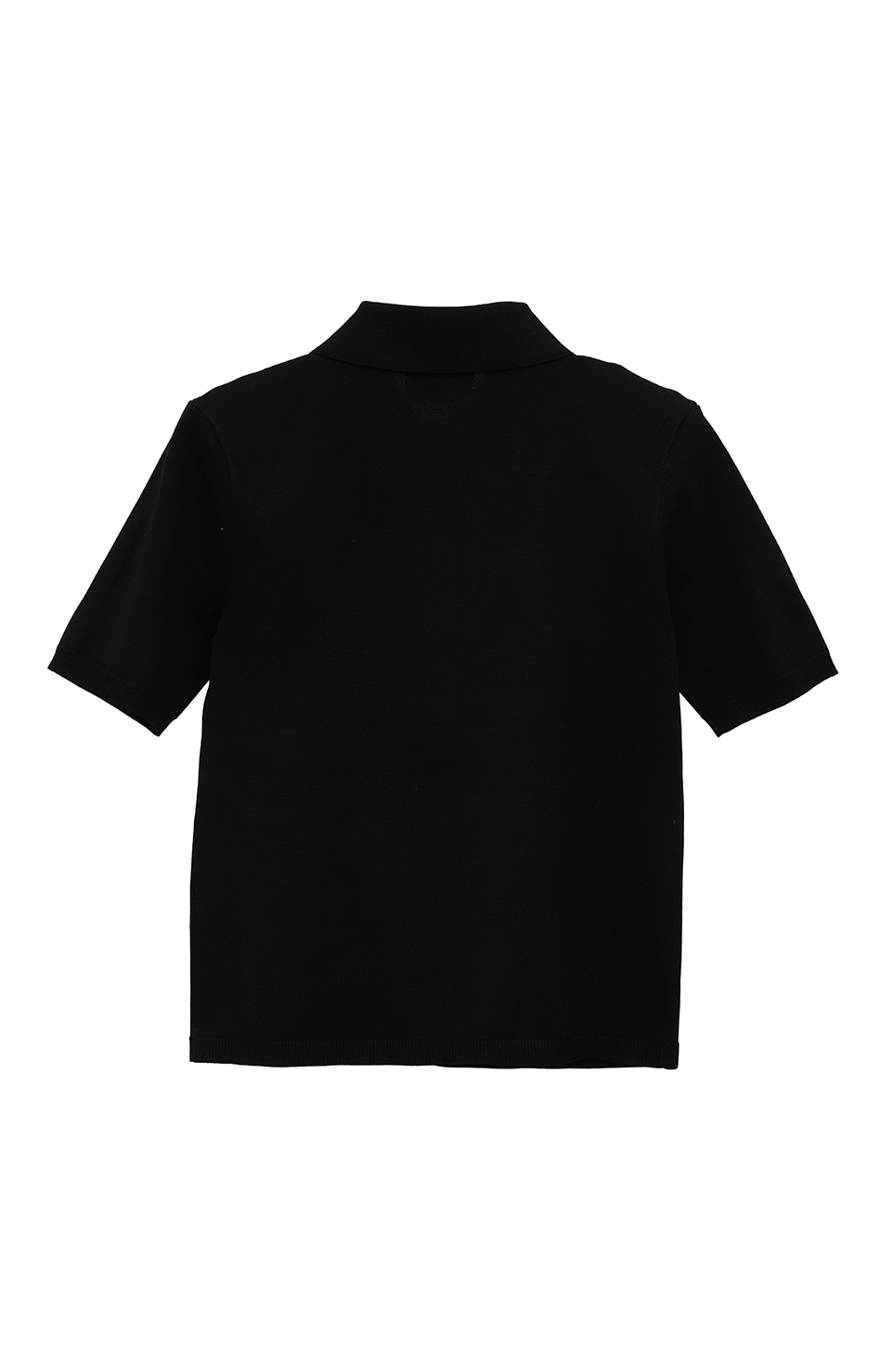 CLANE SHOULDER PADS KNIT TOPS BLACK サイズ1 CLANE(クラネ)｜SHOULDER PADS KNIT TOPS ニット/セーター/IVORY の