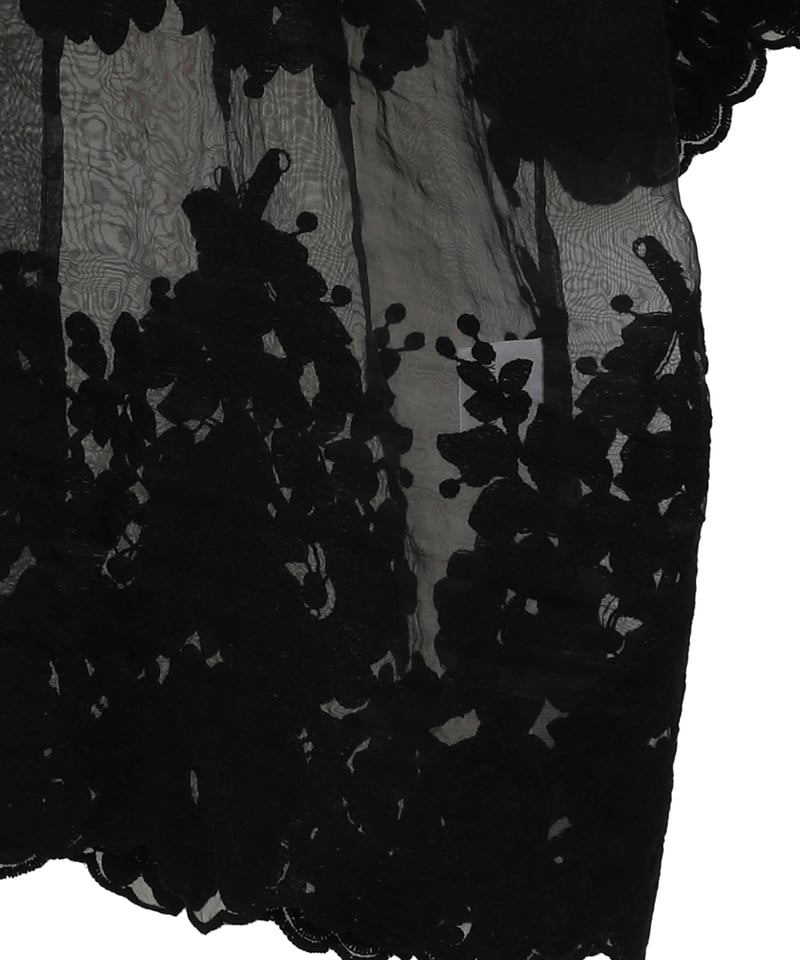 CLANE - SHEER FROWER LACE SHIRT【18122-4162】 | T