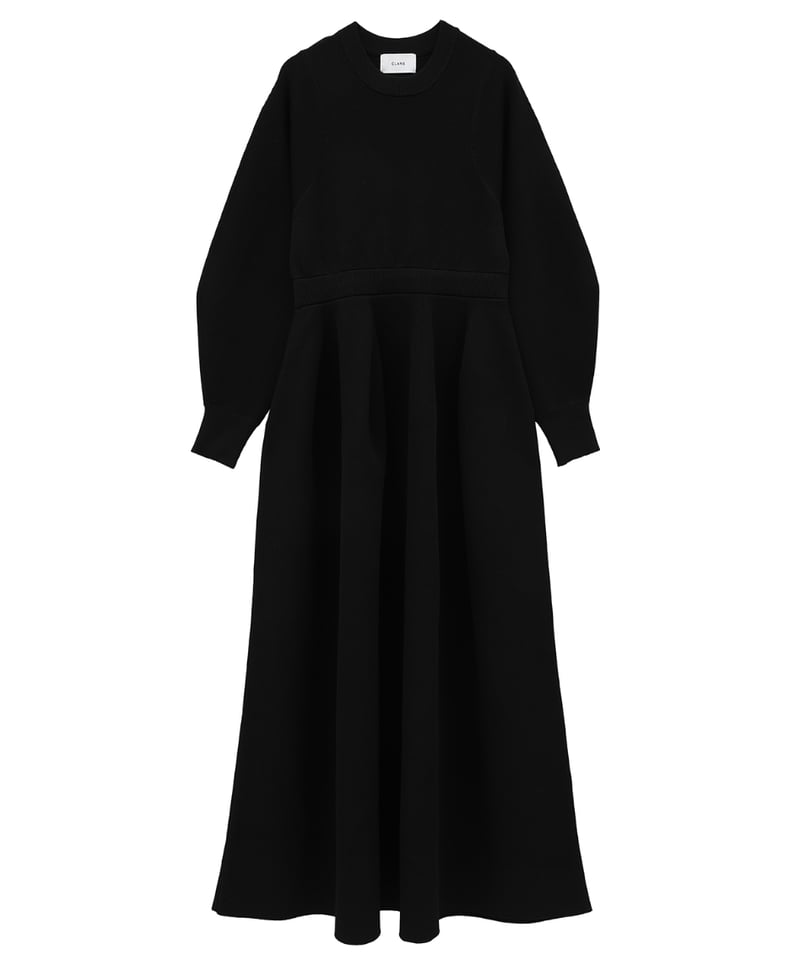 CLANE - CONSTRUCTIVE KNIT ONEPIECE【18112-5012】