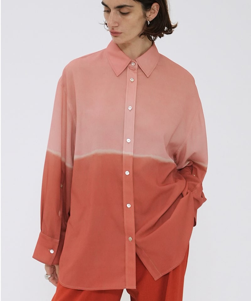 【新品未使用】clane GRADATION SHIRT CLANE(クラネ) GRADATION SHIRT - COLDBECK ONLINE（コールベック