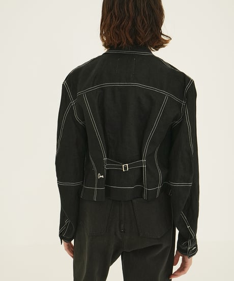 CLANE - LINEN SHIRT JACKET【18103-0462】