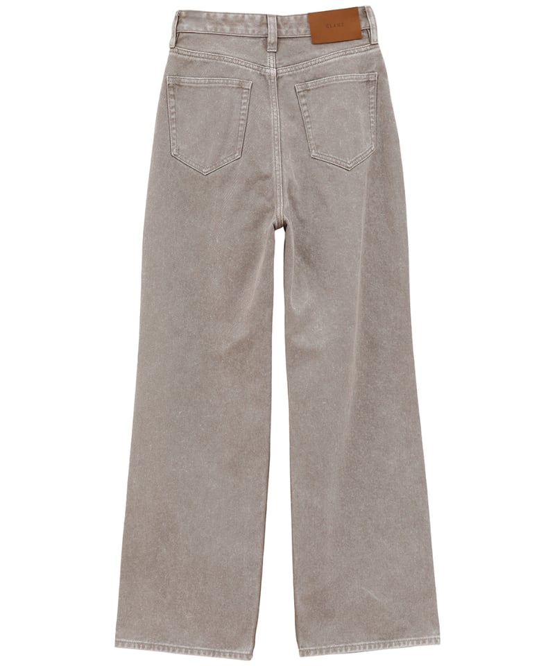 CLANE - SLASH CUT DENIM PANTS【18111-7322】 | THE