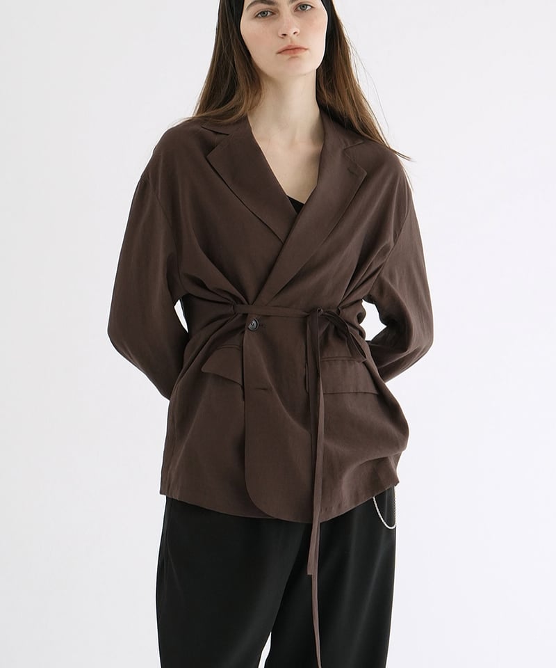 CLANE - 2WAY SHEER JACKET【18103-0452】 | THE DAY