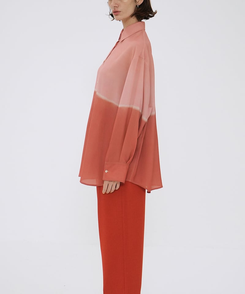 【新品未使用】clane GRADATION SHIRT CLANE(クラネ) GRADATION SHIRT - COLDBECK ONLINE（コールベック