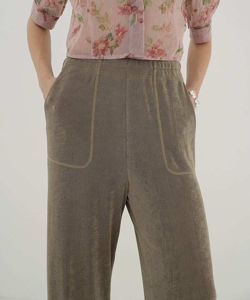 CLANE 新品タグ付き　BRIGHT JERSEY PANTS CLANE パンツ 「CLANE/クラネ」BRIGHT JERSEY PANTS/パンツ
