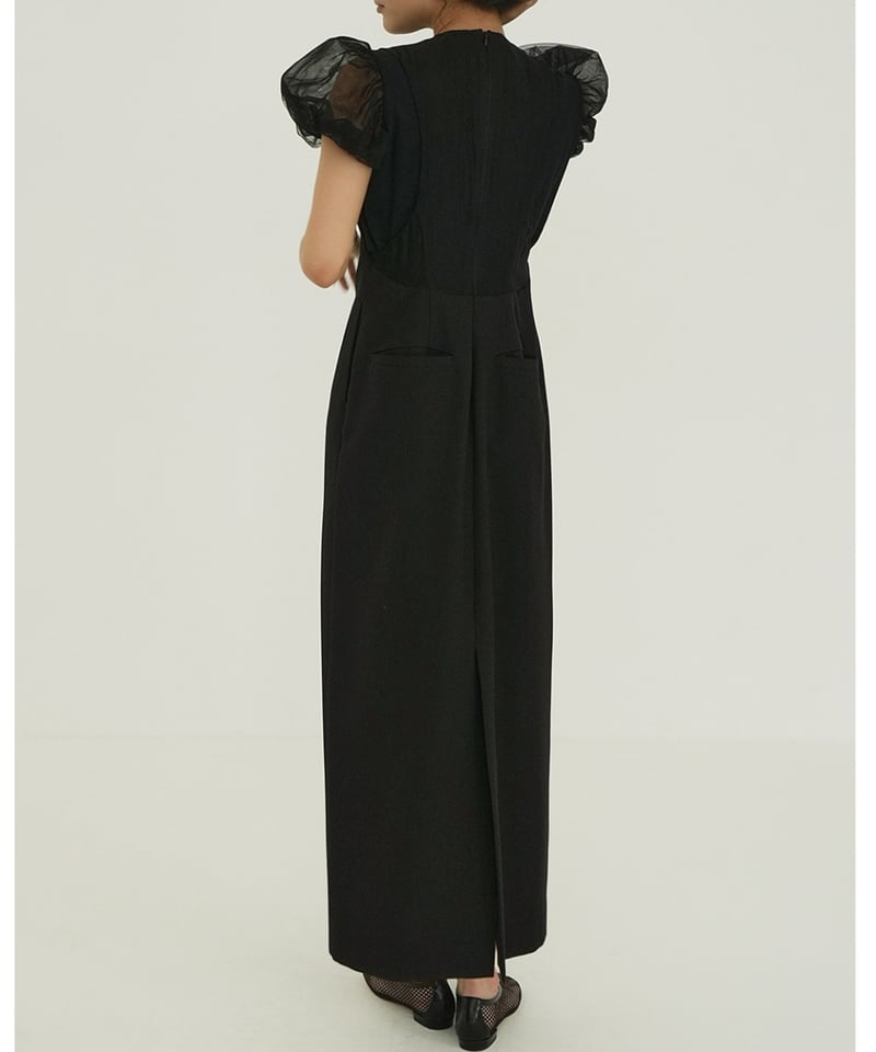 CLANE - BACK SHEER MAXI ONEPIECE【18112-5262】 |