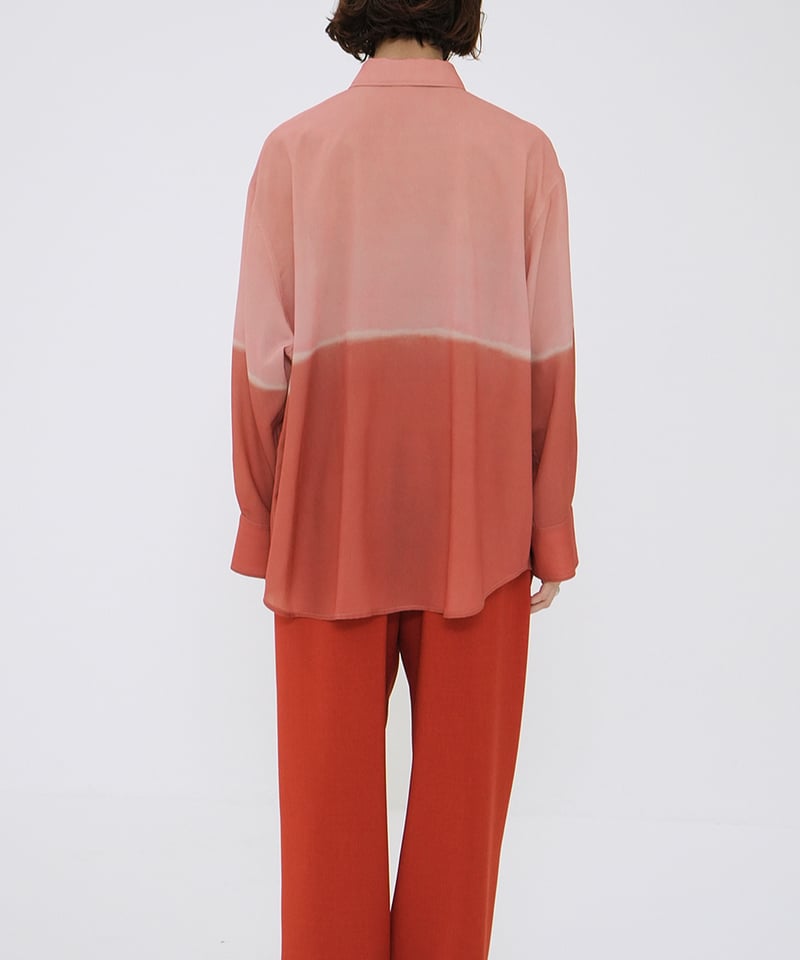 【新品未使用】clane GRADATION SHIRT CLANE - GRADATION SHIRT【18122-4002】 | THE DAY