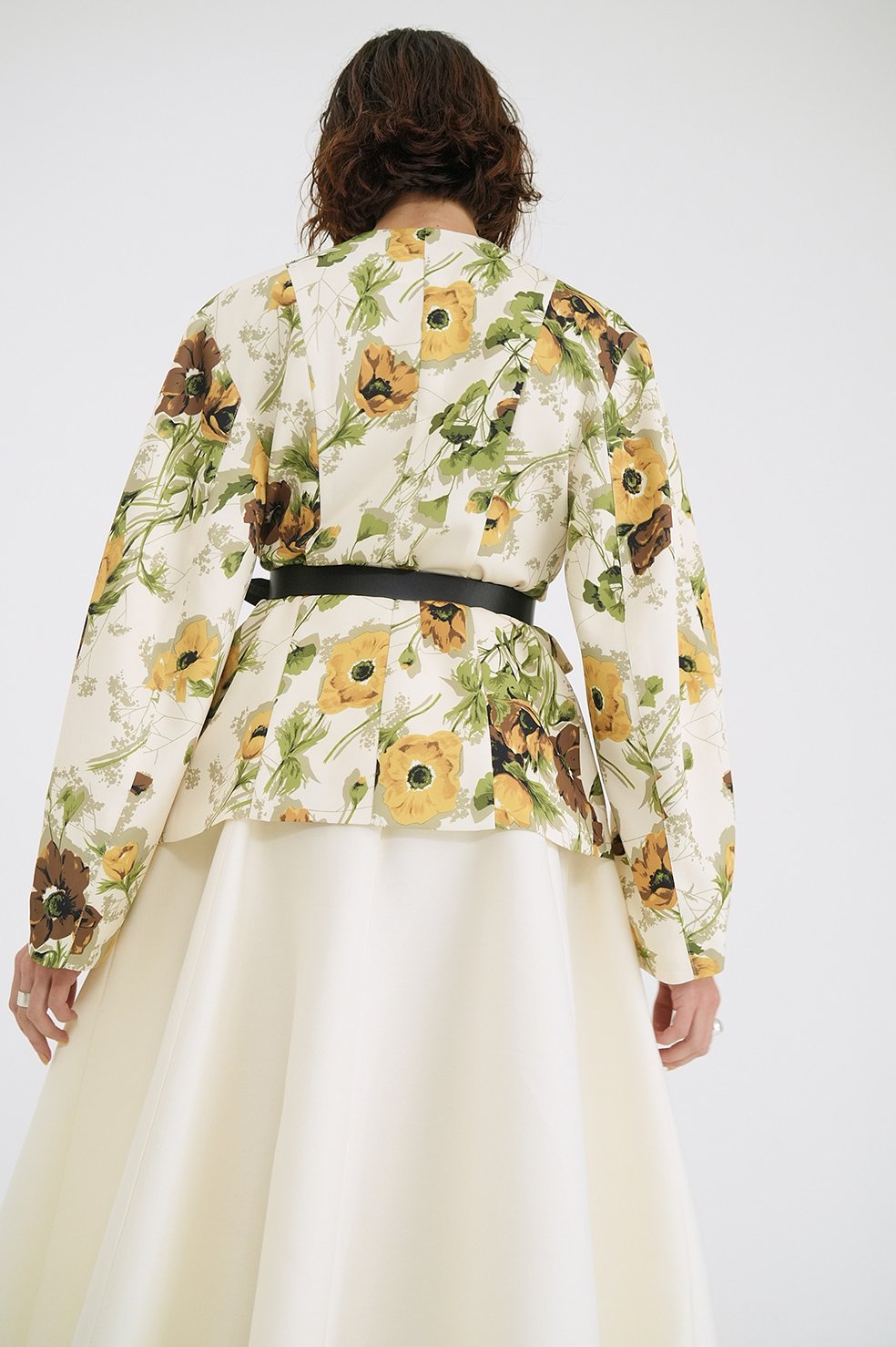 新品タグ付き　CLANE SCARF FLOWER RIBBON TOPS CLANE - SCARF FLOWER RIBBON TOPS【18122-4062】 |