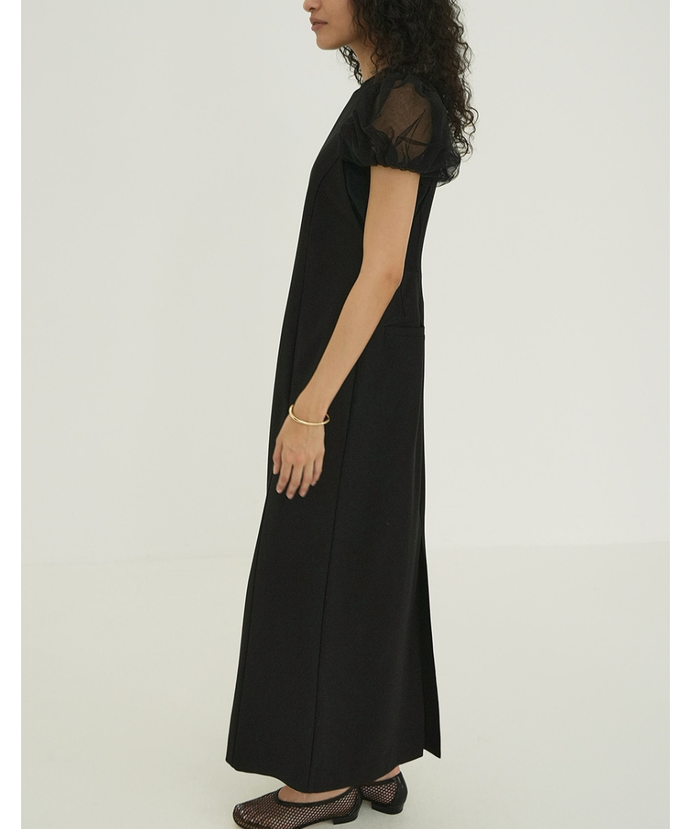 ワンピース CLANE BACK SHEER MAXI ONEPIECE BACK SHEER MAXI ONEPIECE｜DRESS(ドレス)｜CLANE OFFICIAL
