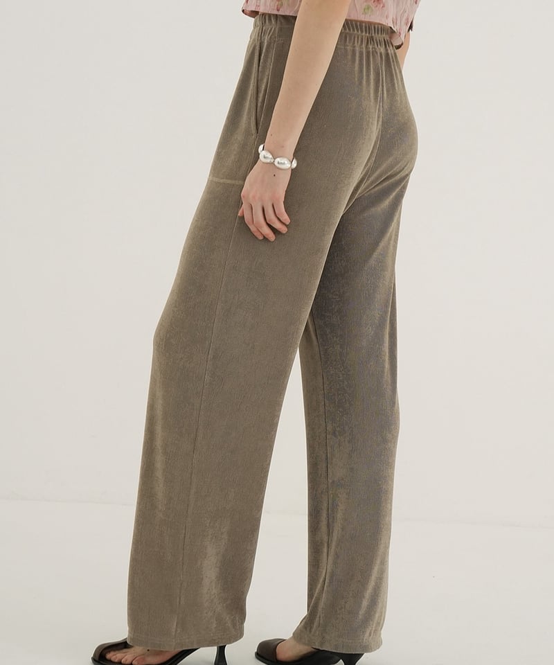 CLANE - BRIGHT JERSEY PANTS【18110-7302】 | THE DAY