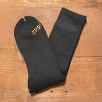 新しい人MERCHANDISE🌎ATARA©️HITO黒SOX 1PAIR