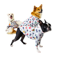 COSMOS 29Q🌎犬TシャツALYA - 'ALLOVER COSMOS'